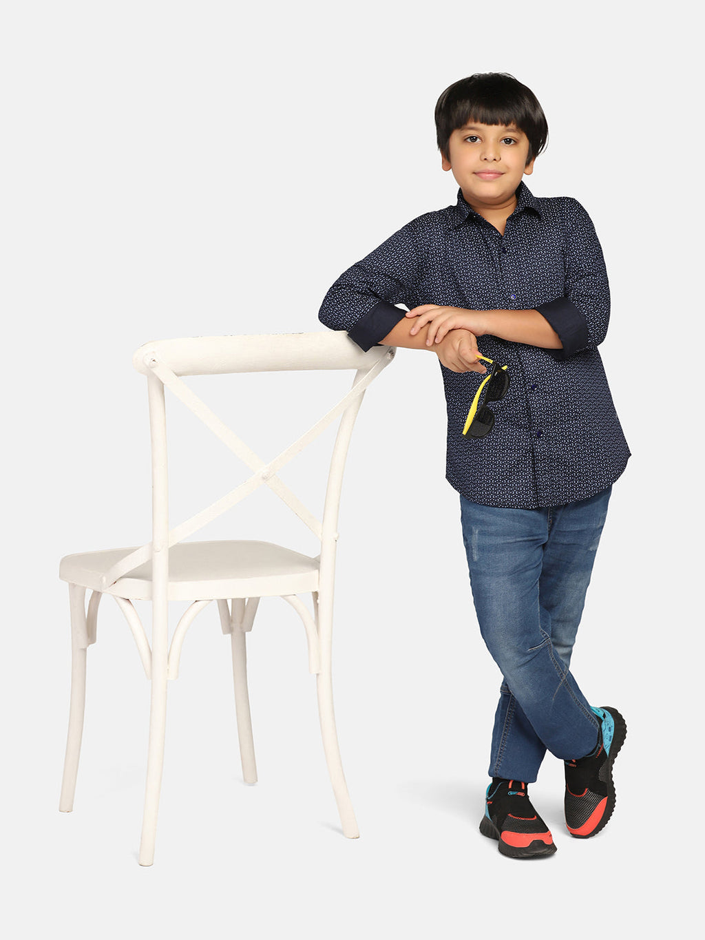 Kids Blue Shirt - Tahvo India