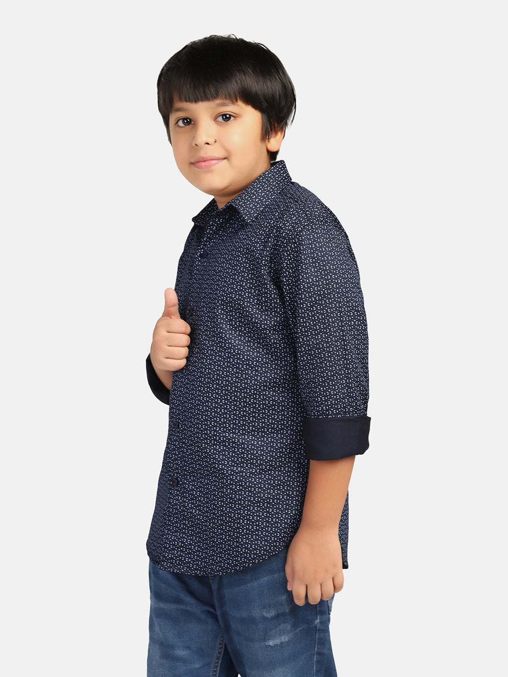 Kids Blue Shirt - Tahvo India