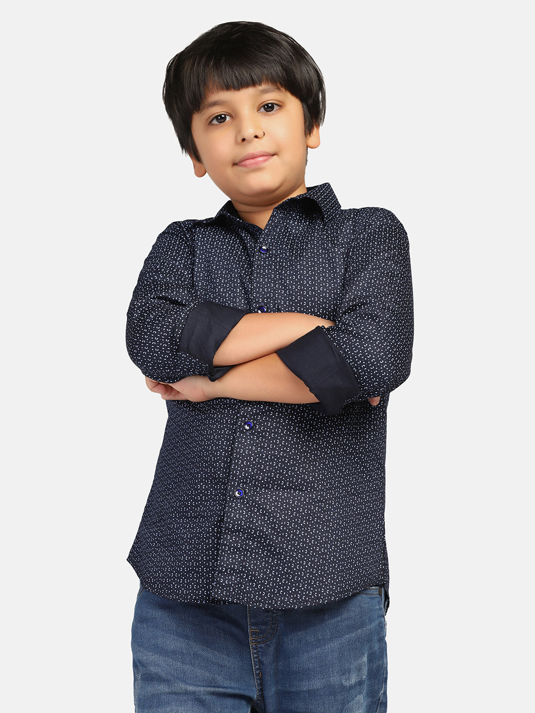 Kids Blue Shirt - Tahvo India