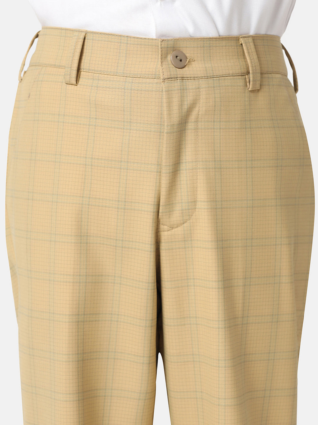 Boys Beige 3 Piece Set With Tie - Tahvo India