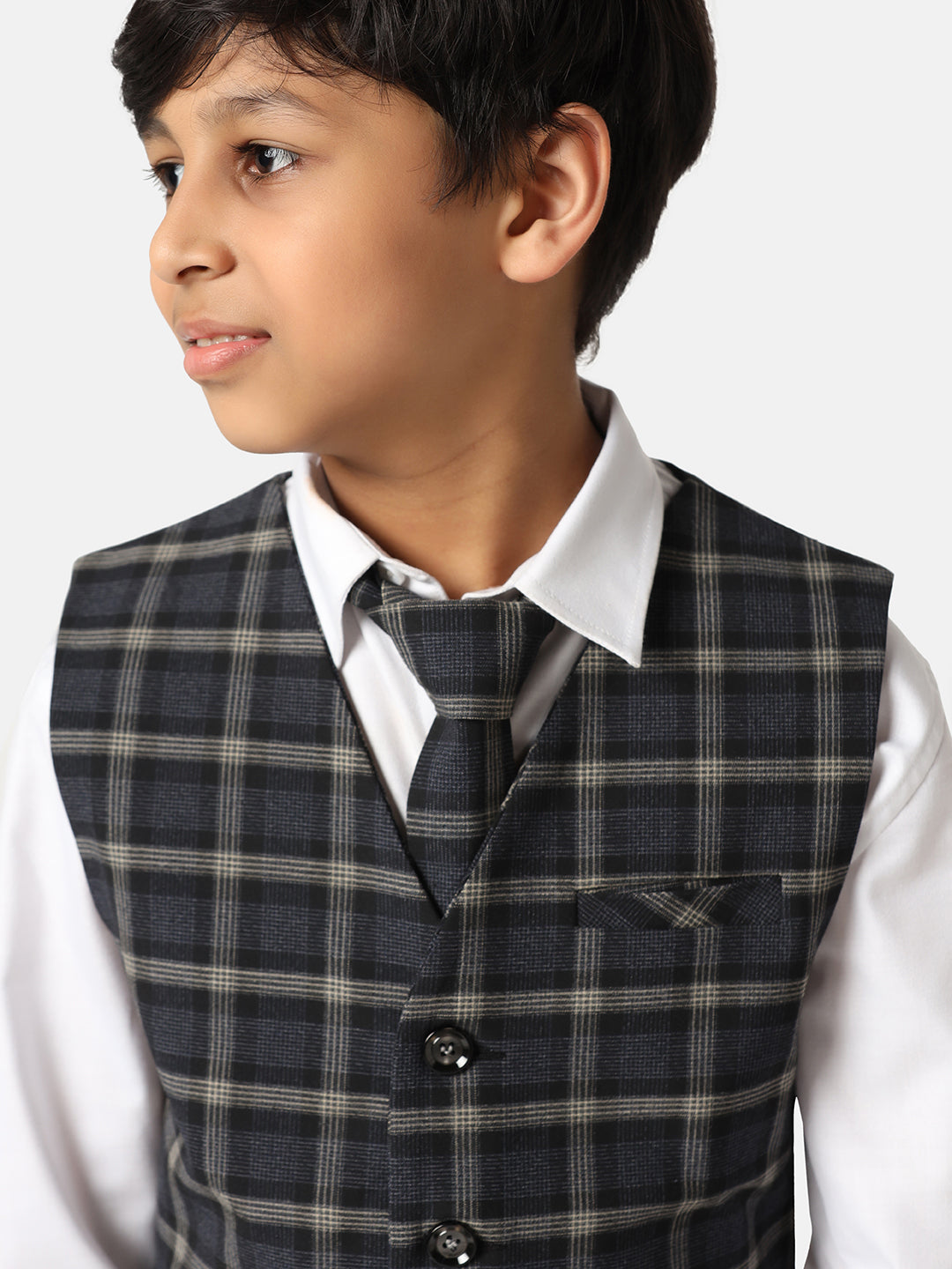 Tahvo Boys 3 Piece Set With Tie - Tahvo India