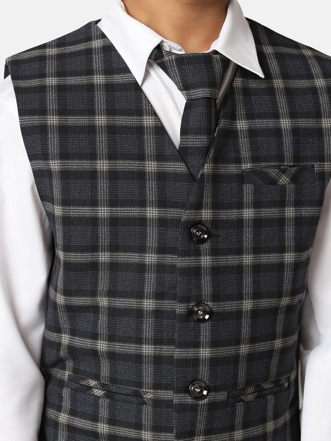 Tahvo Boys 3 Piece Set With Tie - Tahvo India