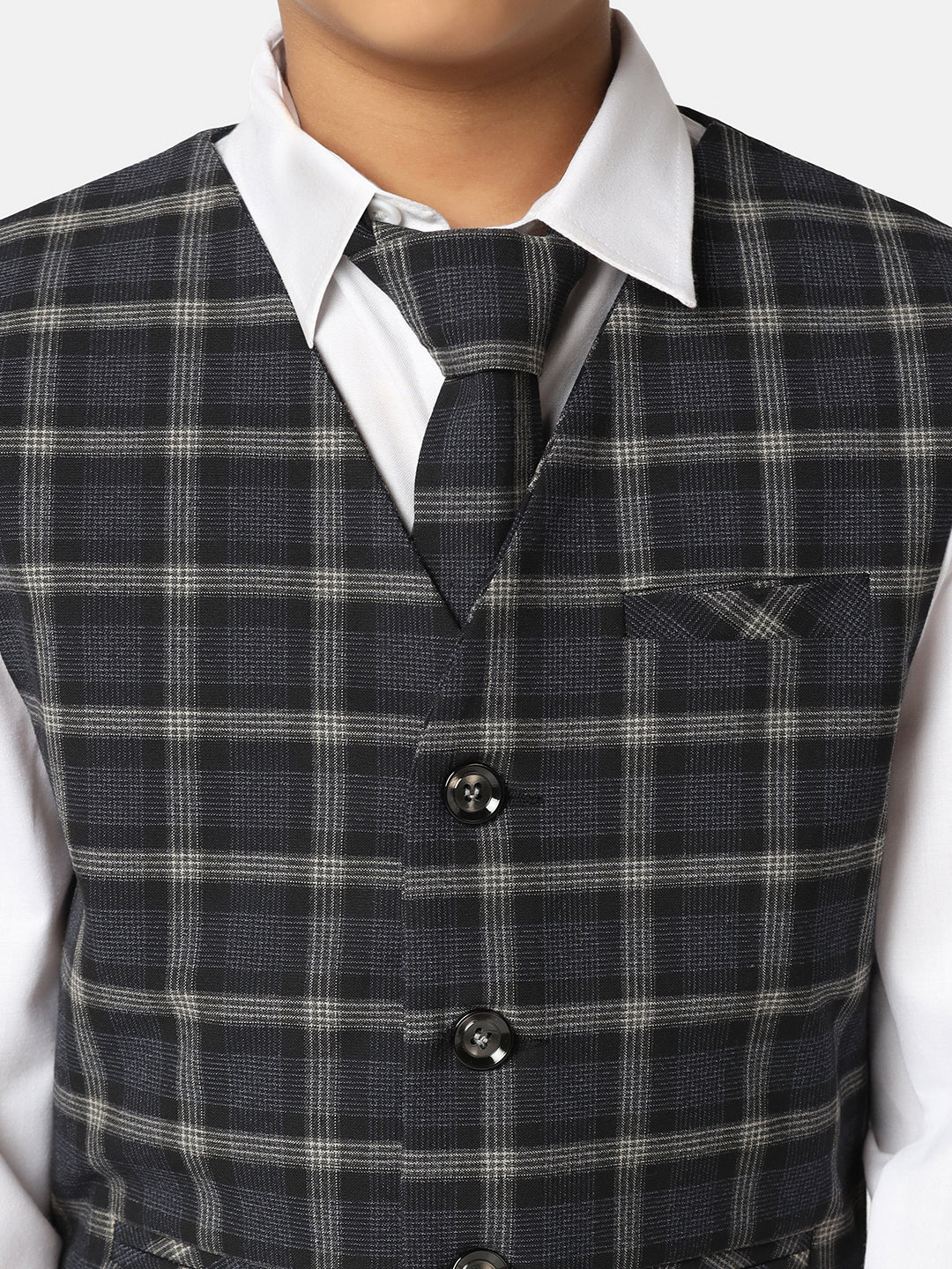 Tahvo Boys 3 Piece Set With Tie - Tahvo India