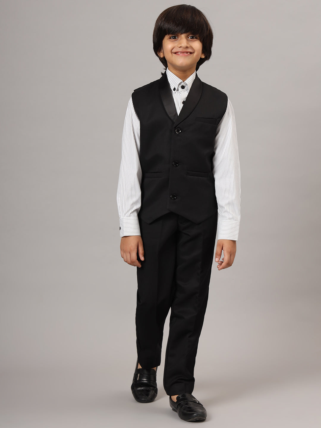 Kids Black 3 Piece Set - Tahvo India