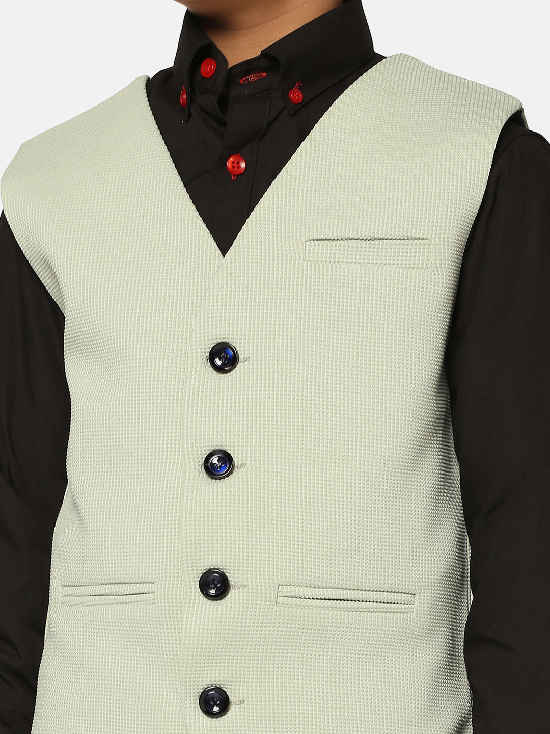 Kids Pista Waistcoat - Tahvo India
