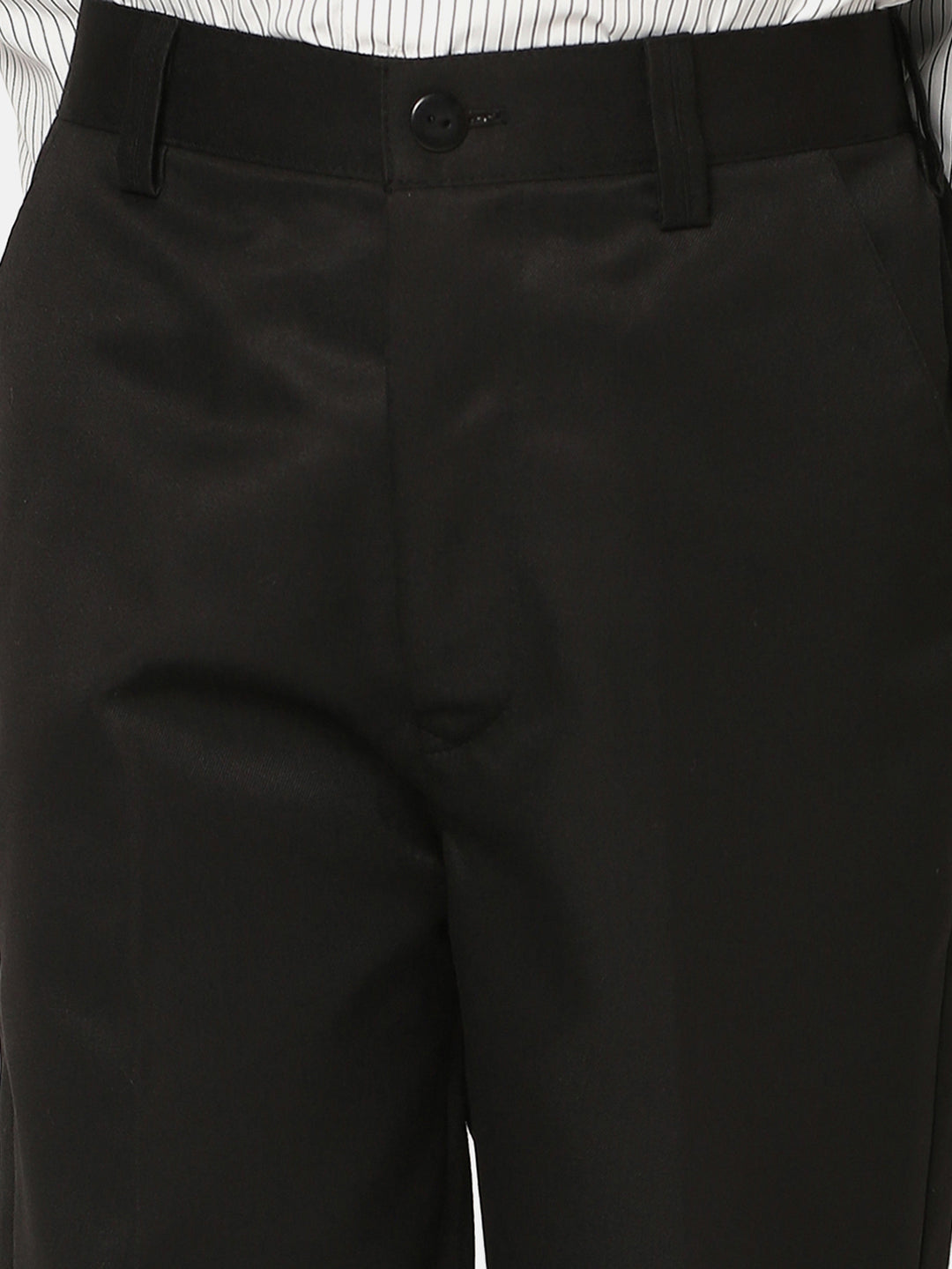 Boys Formal Black Trouser - Tahvo India