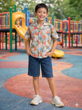 Casual cotton half sleeves shirt