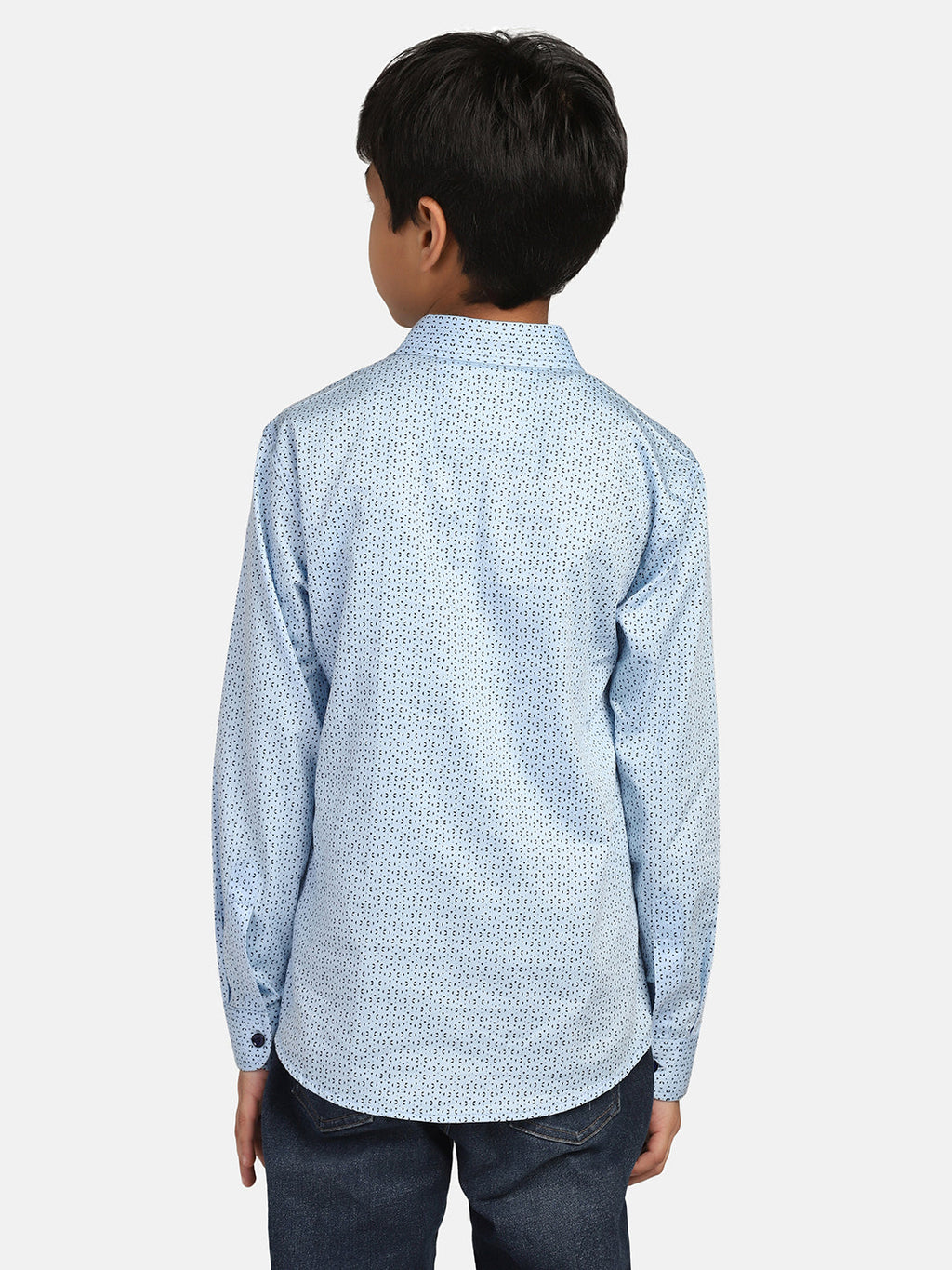 Boys Light Blue Shirt - Tahvo India
